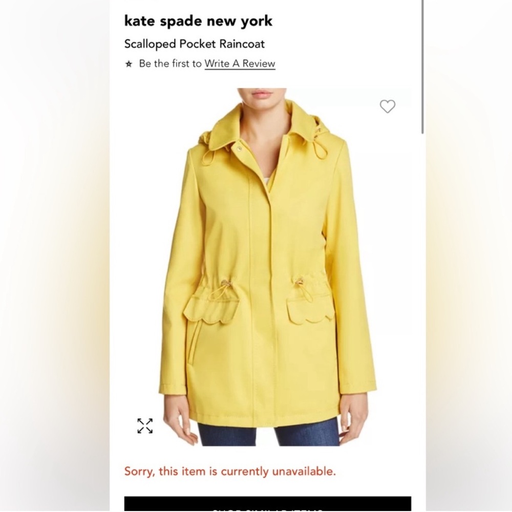 Kate Spade Rain Jacket